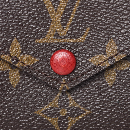 Louis Vuitton Monogram Compact Marie Wallet Rouge 8 of 9