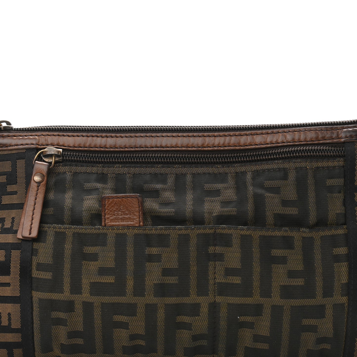 Zucca Vitello Patchwork Belt Bag Tobacco Sabbia
