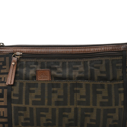 Fendi Zucca Vitello Patchwork Belt Bag Tobacco Sabbia 8 of 12