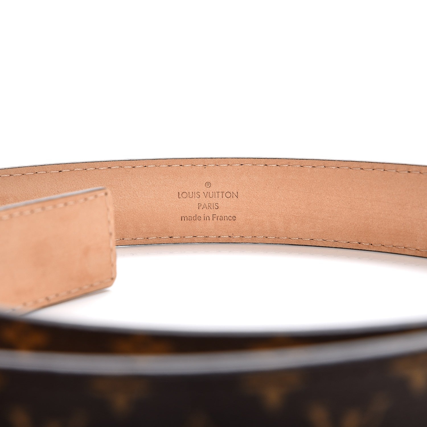 Louis Vuitton Monogram 25mm LV Initiales Belt 75 30 4 of 5