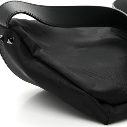 Valentino Garavani Nylon Nappa Camouflage Belt Bag 9 of 10