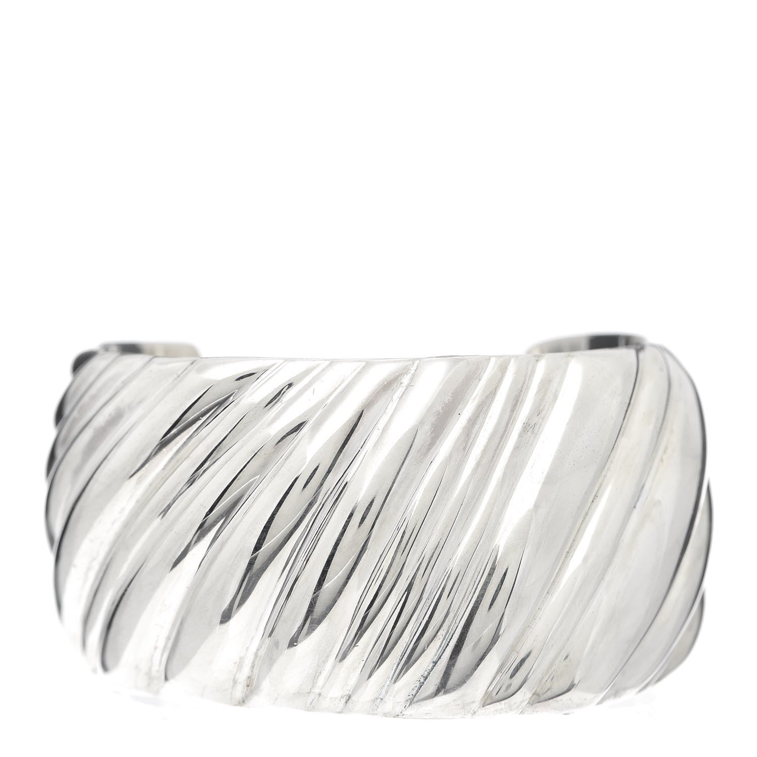 Tiffany Sterling Silver Swirl Cuff Bracelet 1 of 4