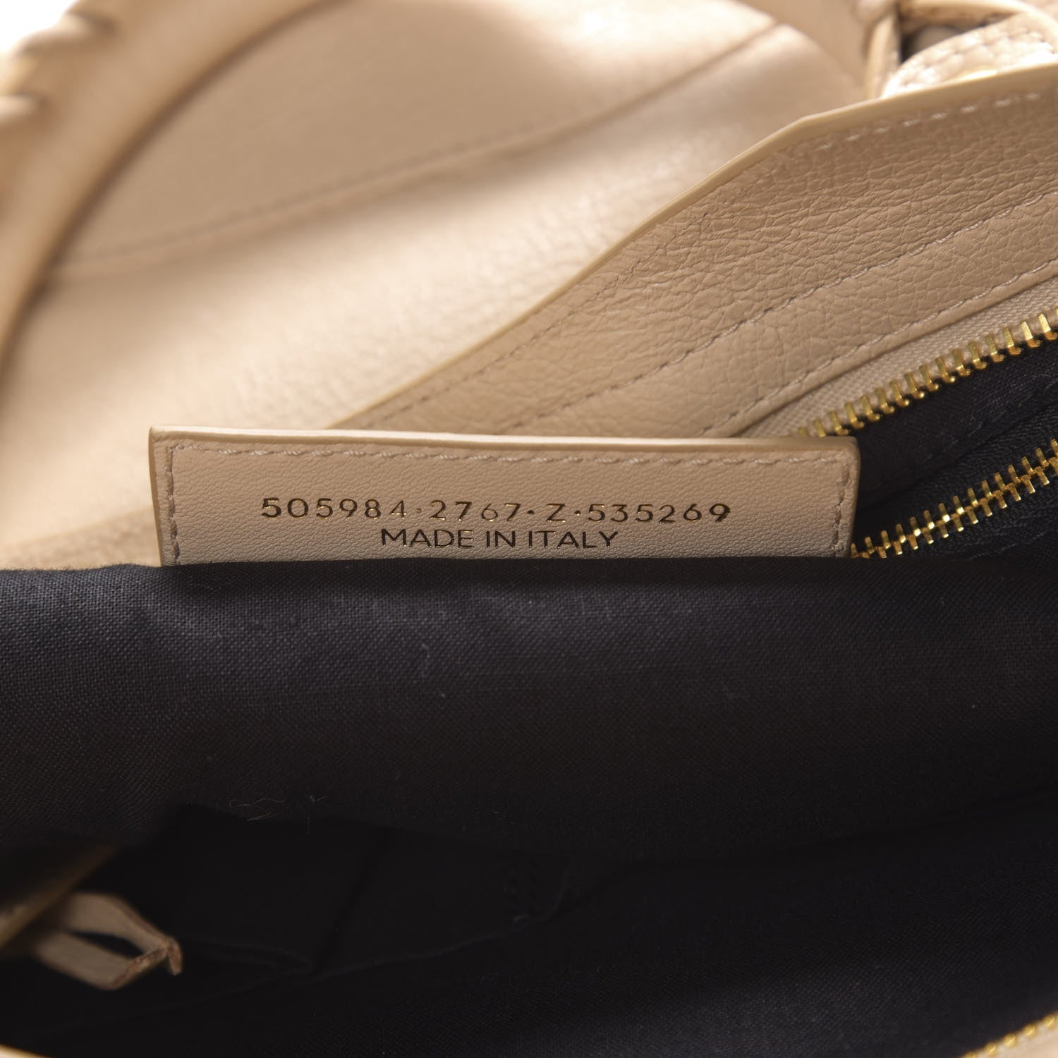 Balenciaga Chevre Gold Metallic Edge Hardware City Beige Tapioca 8 of 9