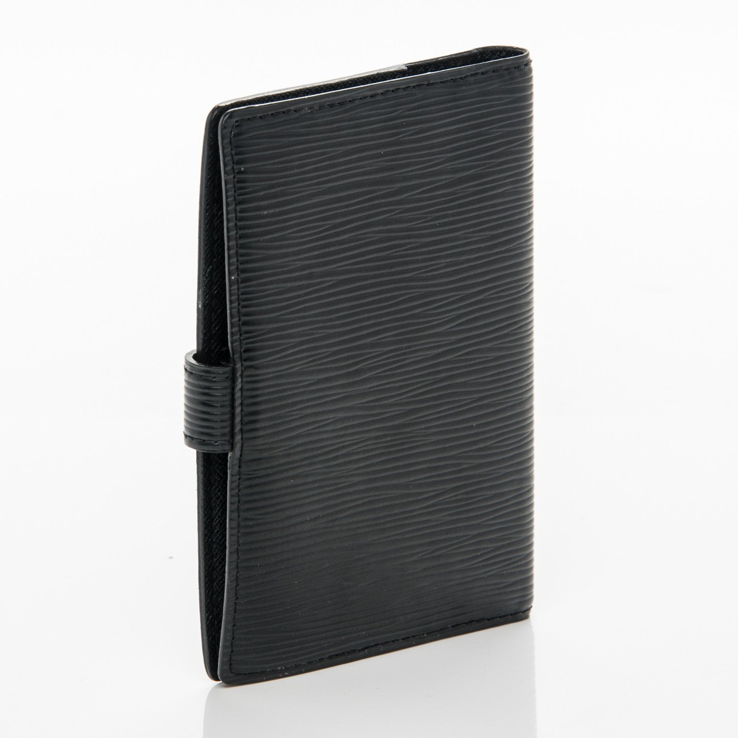 Louis Vuitton Epi Small Ring Agenda Cover Black 3 of 7