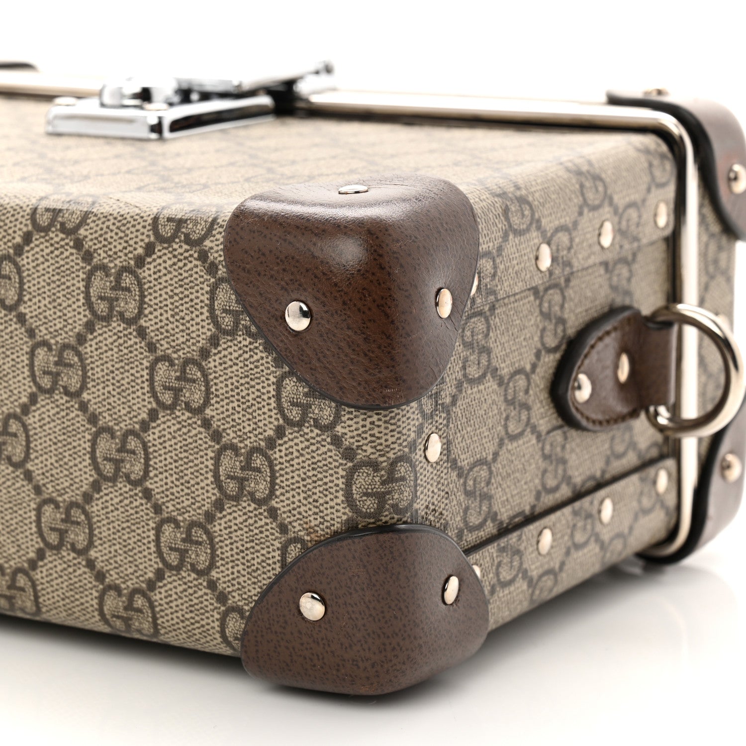 Gucci GG Supreme Monogram Globe-Trotter Beauty Case Brown 10 of 10