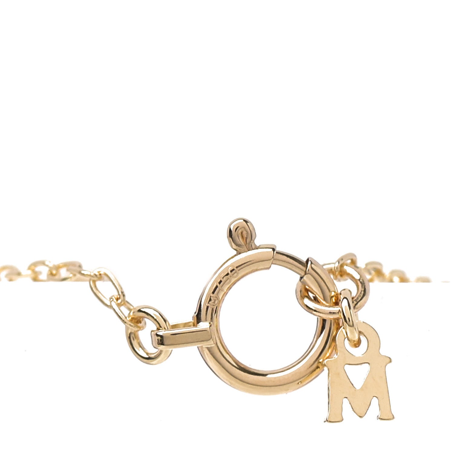 Mikimoto 18K Yellow Gold Diamond Akoya Pearl 5mm Station Bracelet 3 of 5