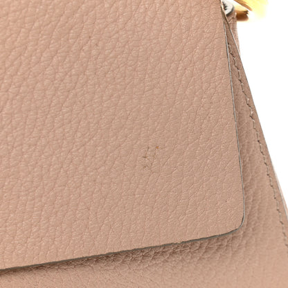 Chloe Grained Lambskin Drew Shoulder Bag Cement Pink 11 of 12