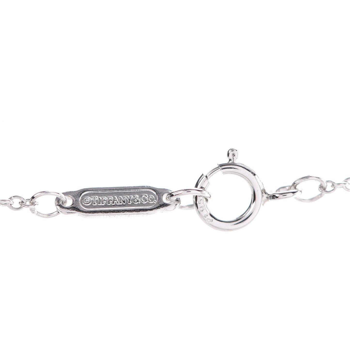 Platinum Diamond .90ct Fleur De Lis Key Pendant Necklace