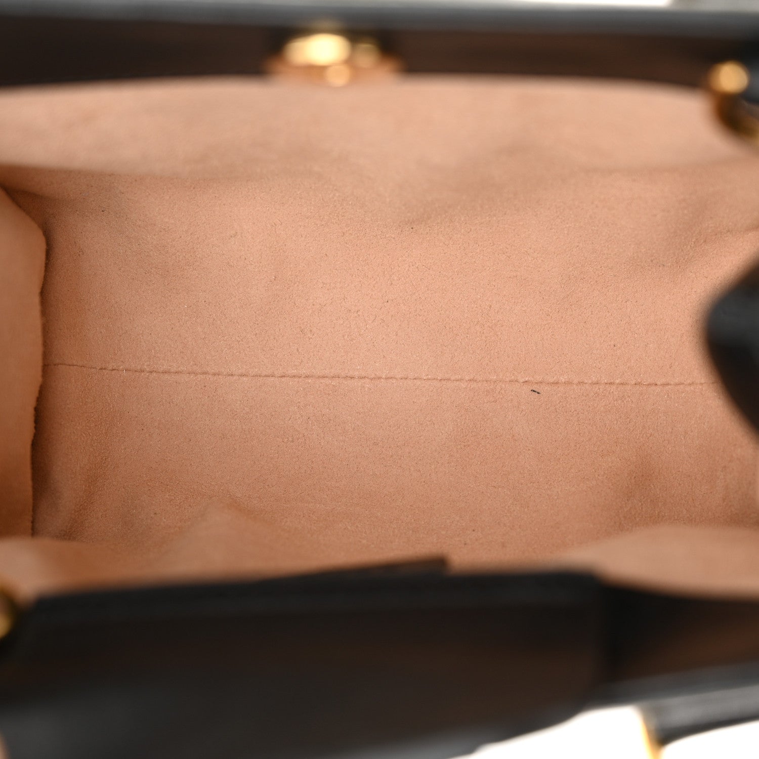 Gucci Wonka Grain Calfskin Mini Diana Tote Bag Black Yellow Fluo 5 of 12