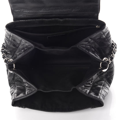 Chanel Caviar Quilted Timeless Accordion Flap Black 5 of 14