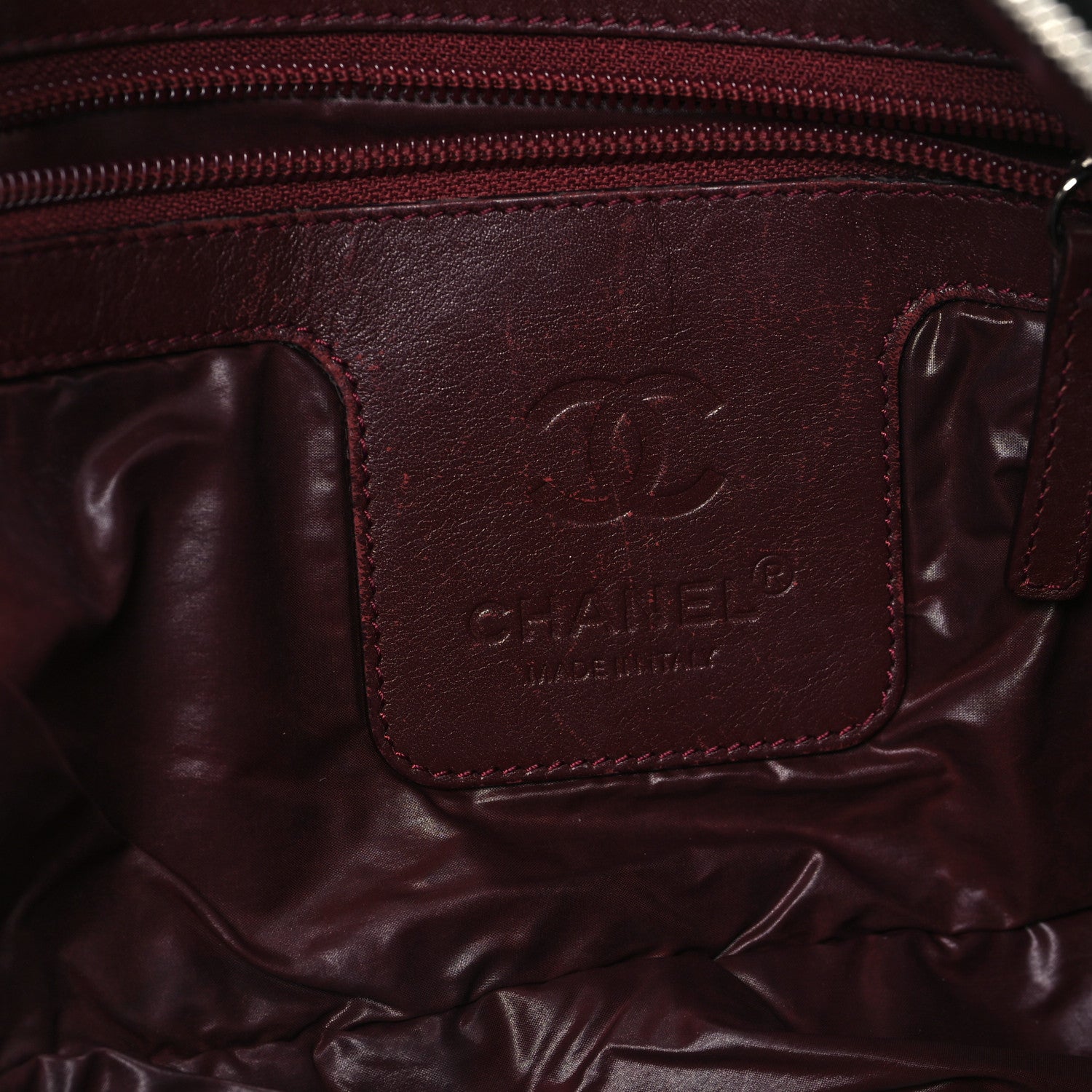 Chanel Nylon Quilted Large Coco Cocoon Tote Black 6 of 14