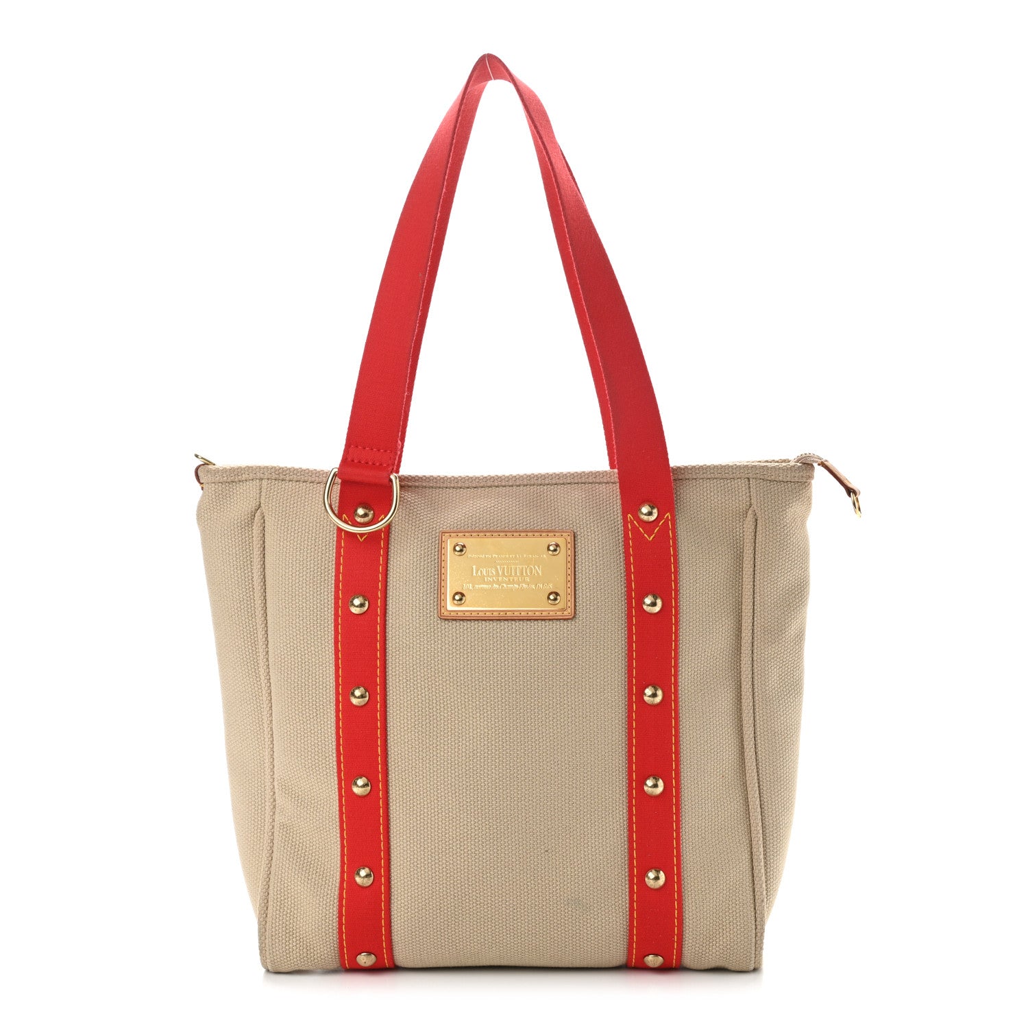 Louis Vuitton Toile Antigua Cabas MM Beige 1 of 9