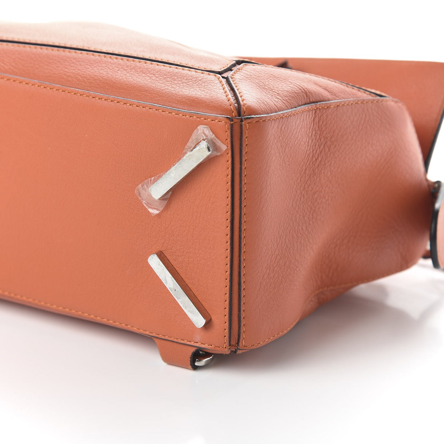 Calfskin Small Puzzle Bag Coral