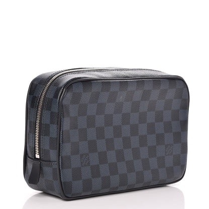 Louis Vuitton Damier Cobalt Toilet Pouch GM 3 of 7