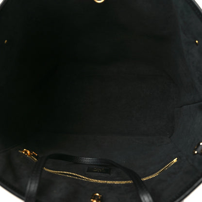 Louis Vuitton Empreinte Monogram Giant Broderies Neverfull MM Black 5 of 8