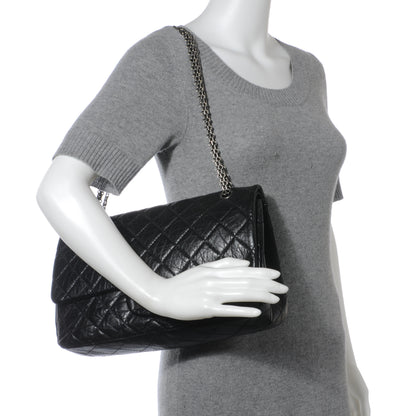 Chanel Aged Calfskin Quilted 2.55 Reissue 227 Flap Black 2 of 8