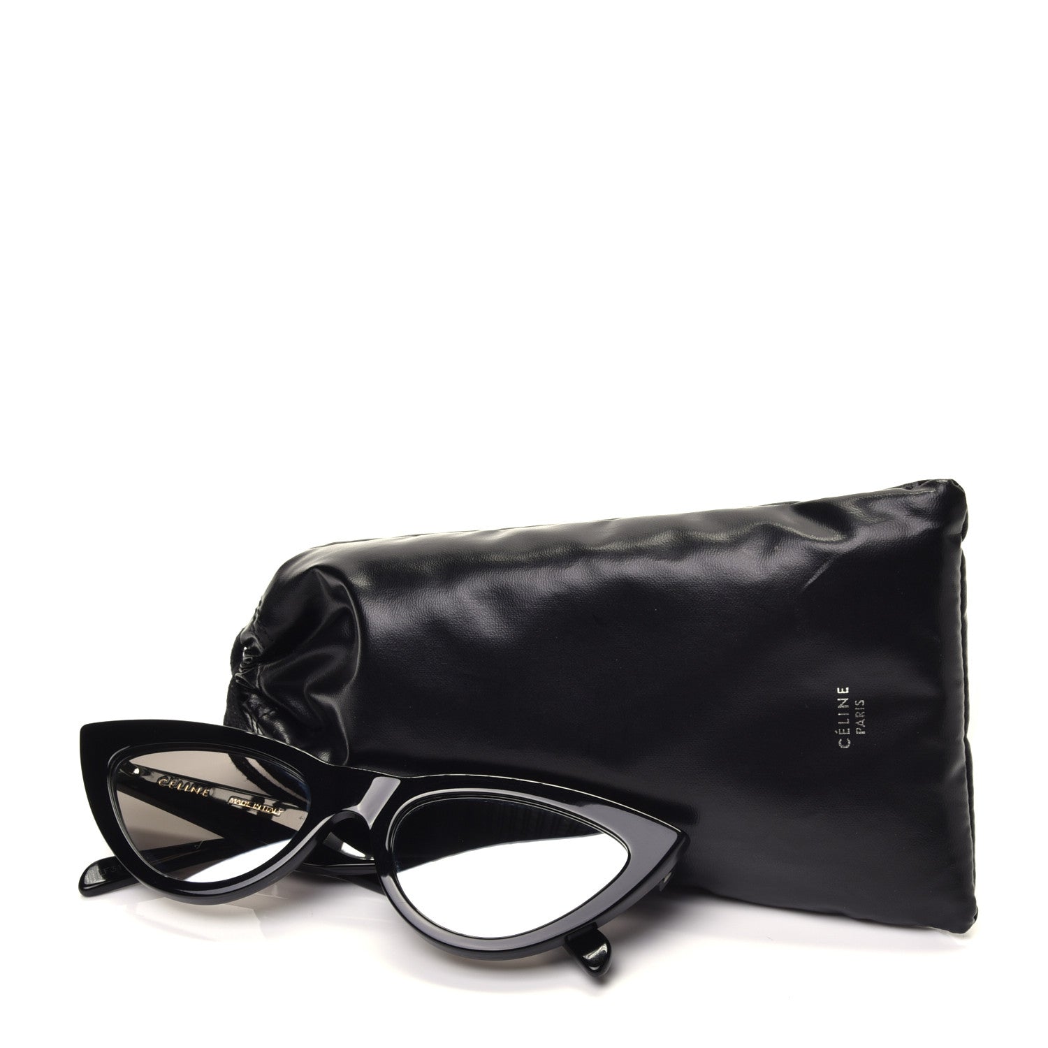 Celine Acetate Cat Eye Sunglasses CL40019I Black 8 of 8