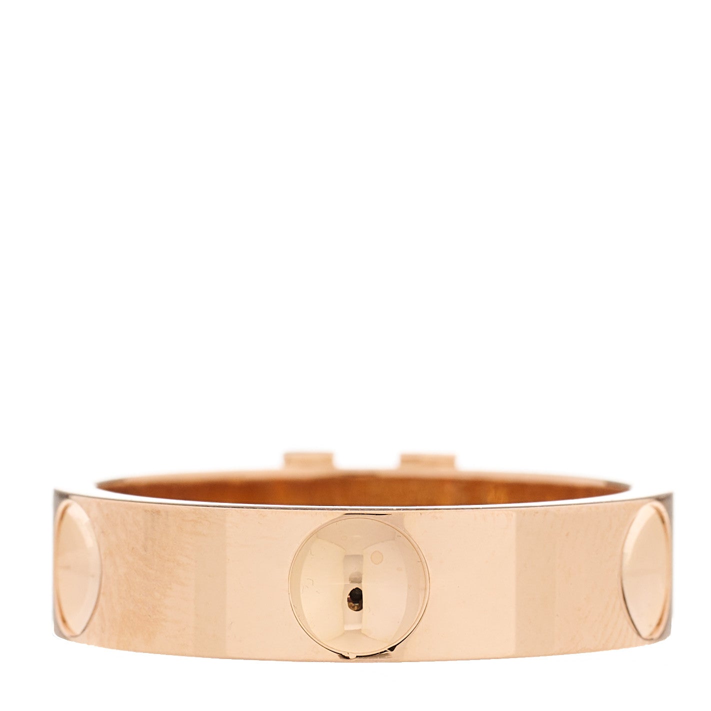 18K Pink Gold Empreinte LV Ring 55 7.25
