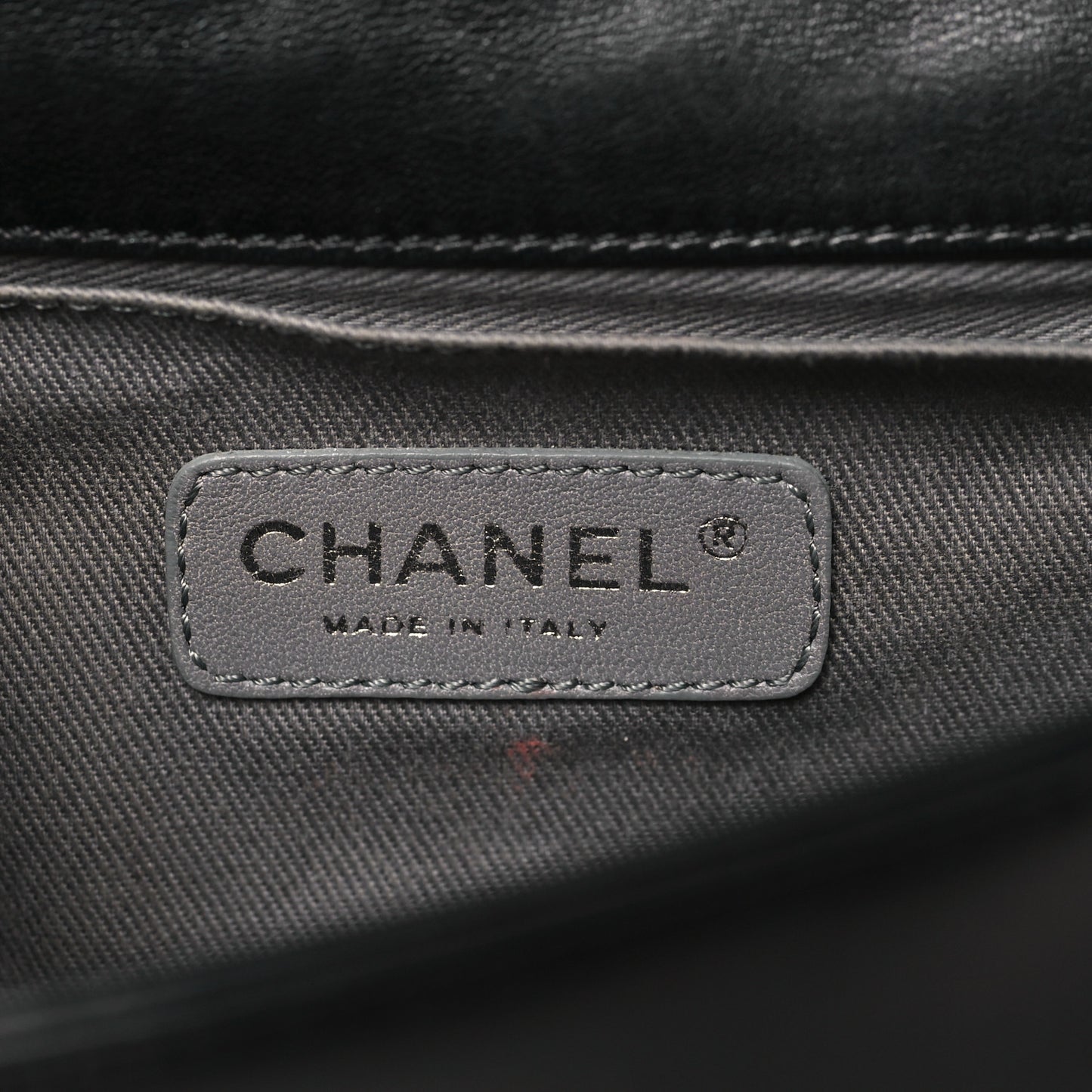 Lambskin Galuchat Stingray Small Boy Crossbody Flap Black