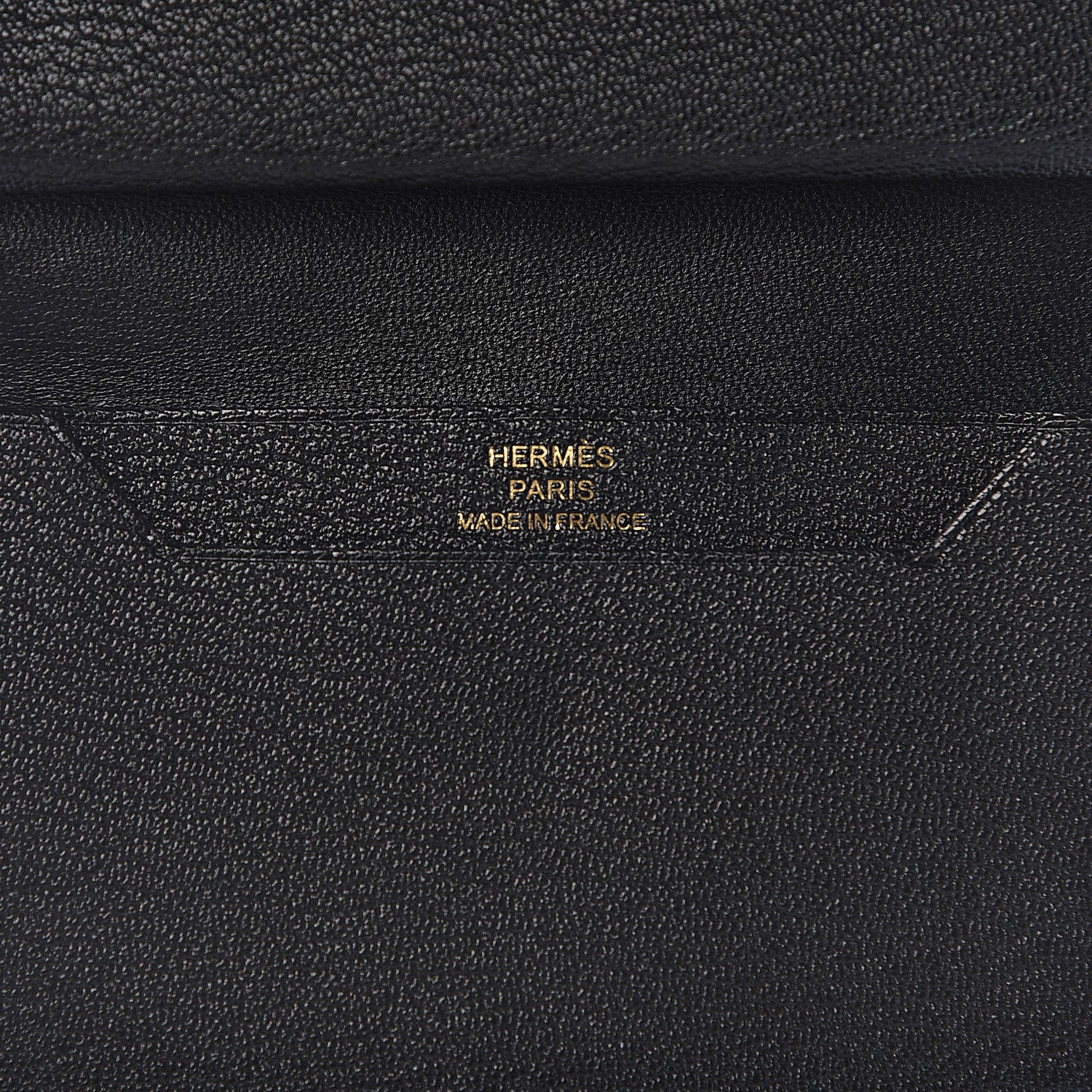 Hermes Chevre Mysore Mini Bearn Wallet Black 6 of 8