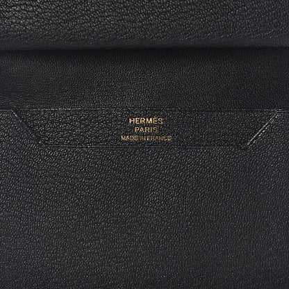 Hermes Chevre Mysore Mini Bearn Wallet Black 6 of 8