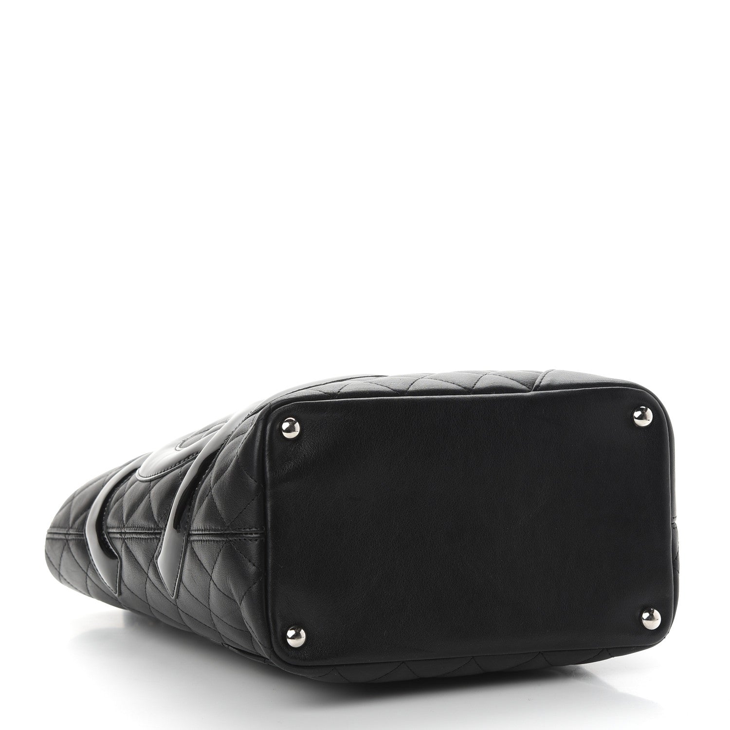Chanel Calfskin Quilted Medium Cambon Tote Black 5 of 10