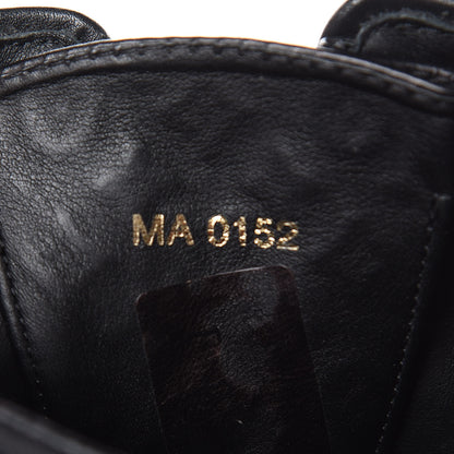 Louis Vuitton Calfskin Monogram Suzy Boots 36.5 Black 8 of 10