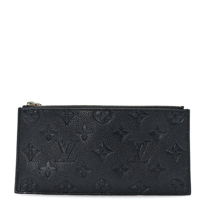 Louis Vuitton Empreinte Felicie Chain Wallet Zippered Insert Black 1 of 6
