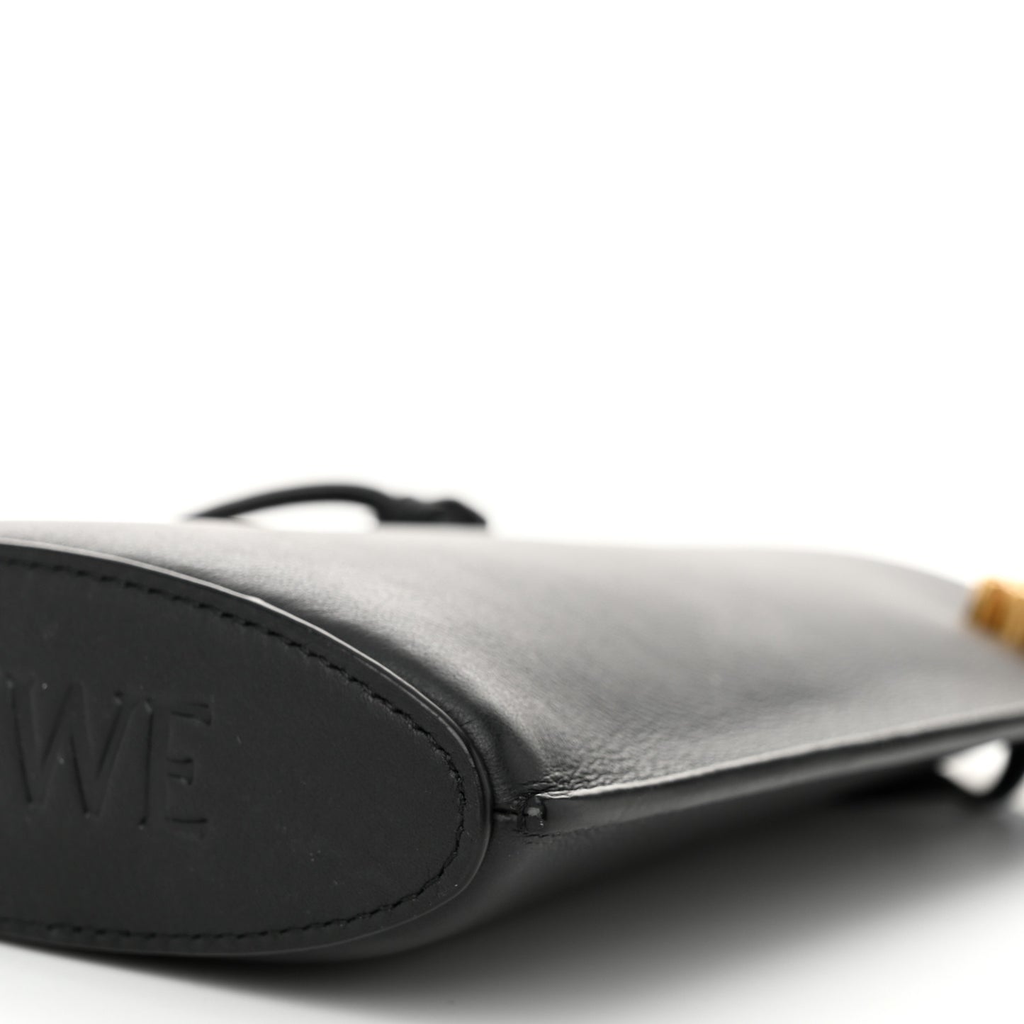 Smooth Calfskin Dice Pocket Black