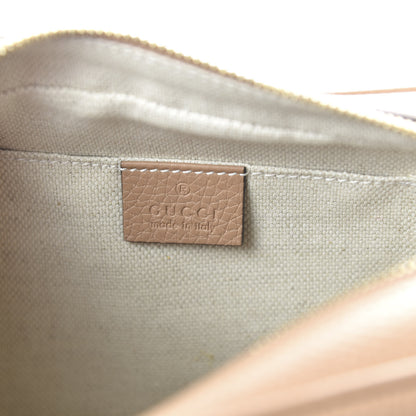 Gucci Pebbled Calfskin Small Soho Disco Bag Rose Beige 8 of 10