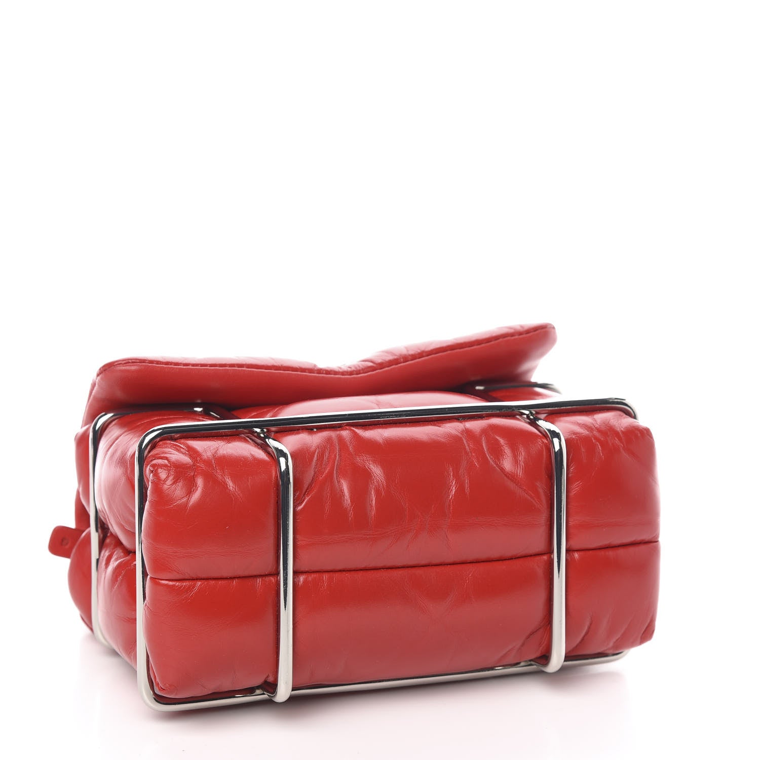 Alexander Wang Calfskin Quilted Halo Xbody Bag Red 4 of 8