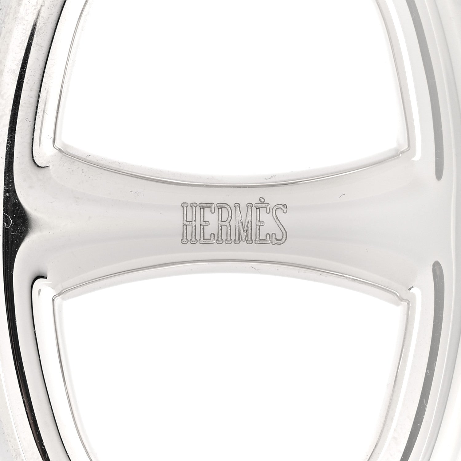 Hermes Palladium Chaine D'Ancre Scarf Ring 3 of 3