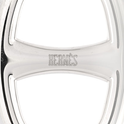 Hermes Palladium Chaine D'Ancre Scarf Ring 3 of 3