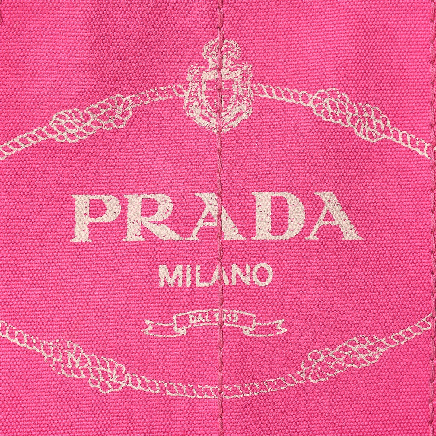 Canapa Small Logo Tote Fuxia