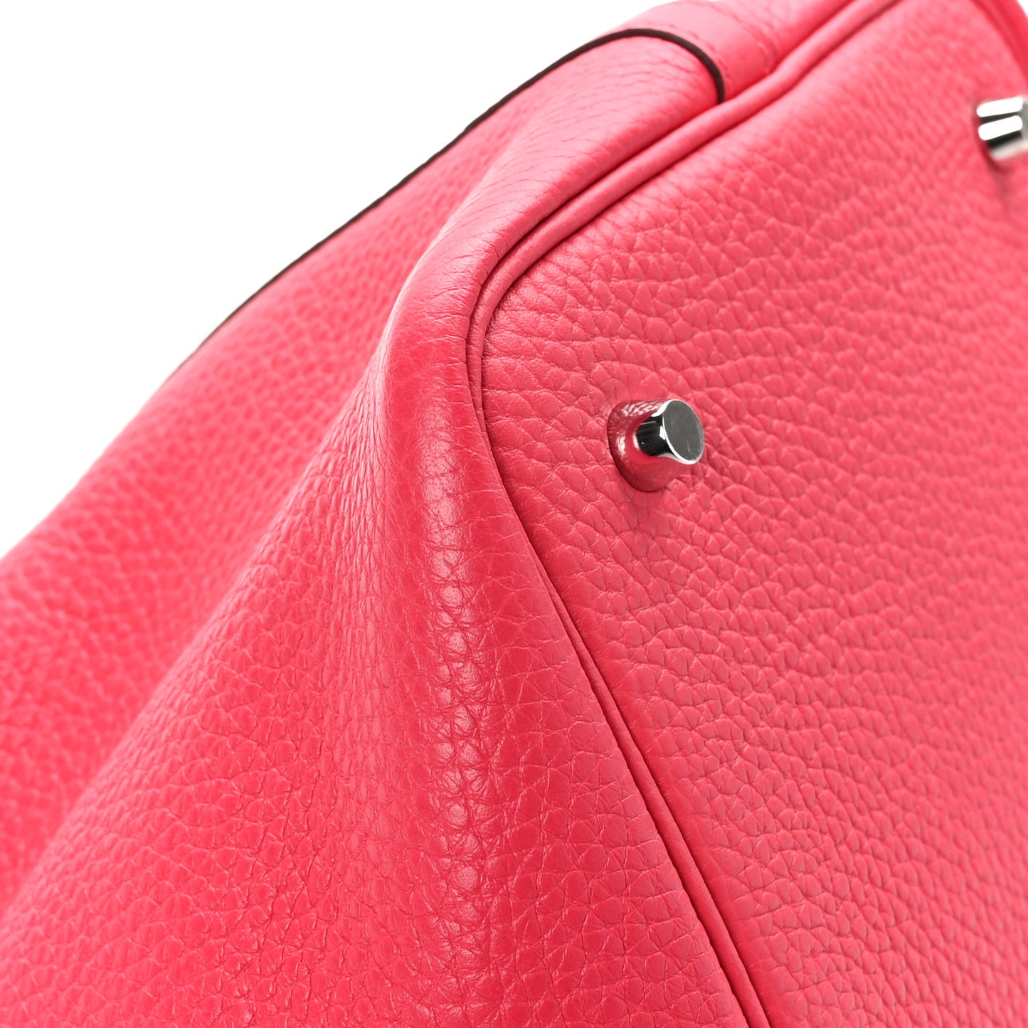 Taurillon Clemence Picotin Lock 22 MM Rose Extreme