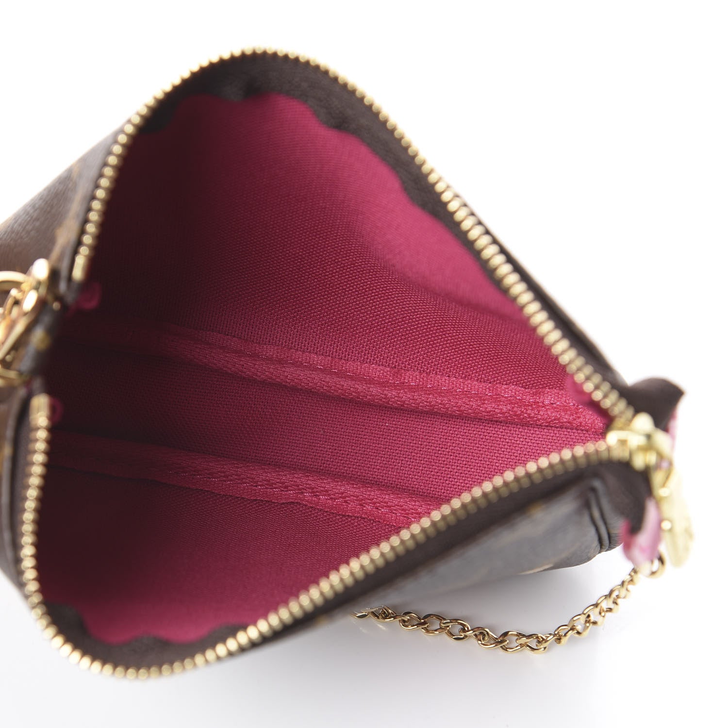 Louis Vuitton Monogram 2020 Christmas Animation Roller Coaster Mini Pochette Accessories Pivoine 5 of 7