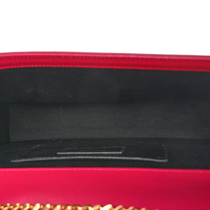Saint Laurent Grain De Poudre Medium Monogram Kate Satchel Lipstick Fuchsia 5 of 10