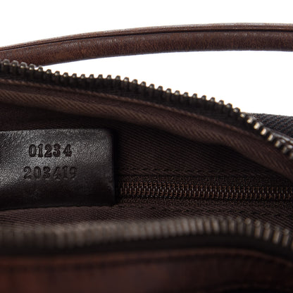 Gucci Monogram Medium Hobo Brown 9 of 10