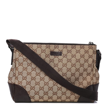 Gucci Monogram Joy Messenger Bag Dark Brown 1 of 4