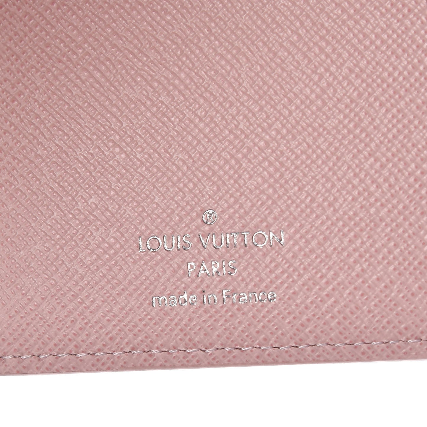 Epi Twist Compact Wallet Rose Ballerine