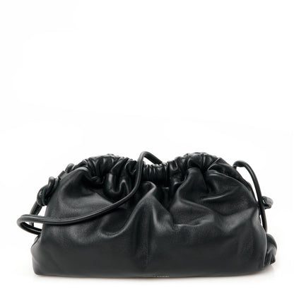 Mansur Gavriel Lambskin Mini Cloud Clutch Black Flamma 1 of 9