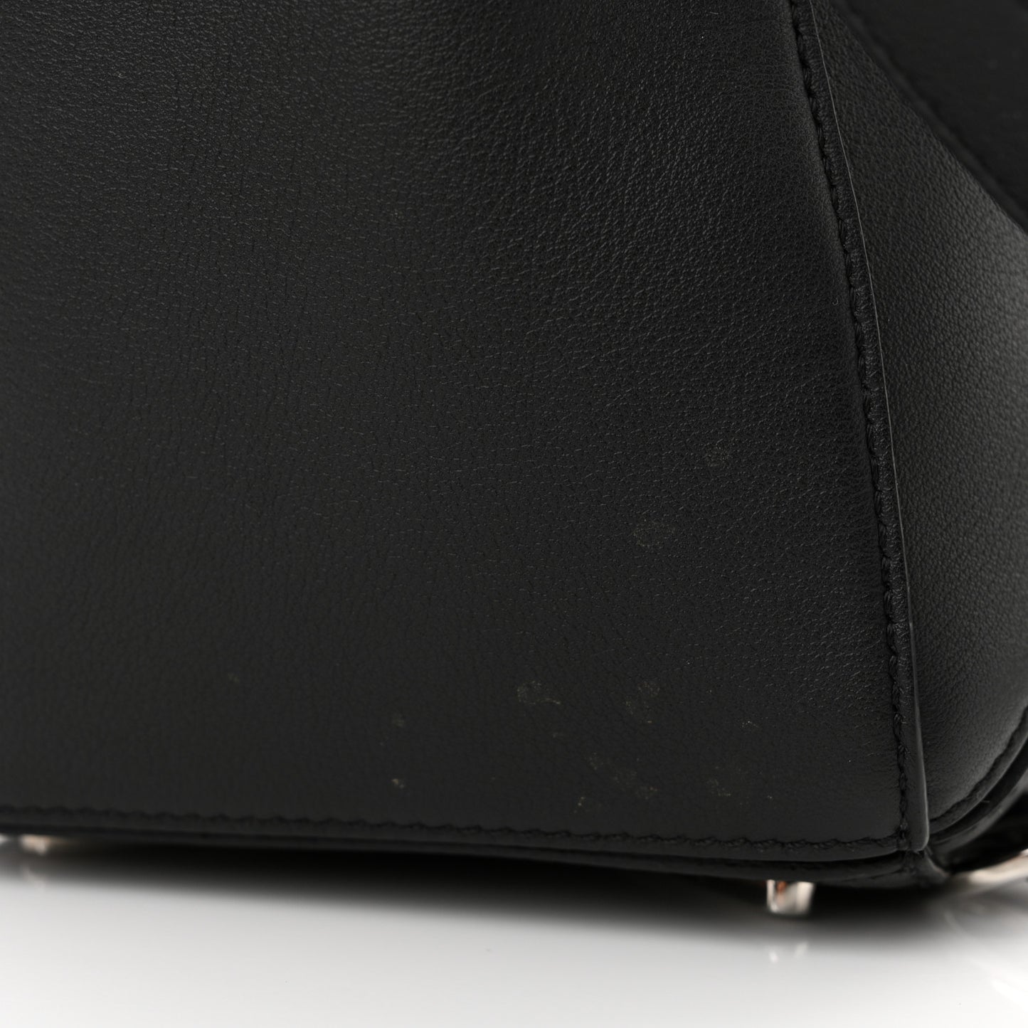 Calfskin Medium Puzzle Bag Black
