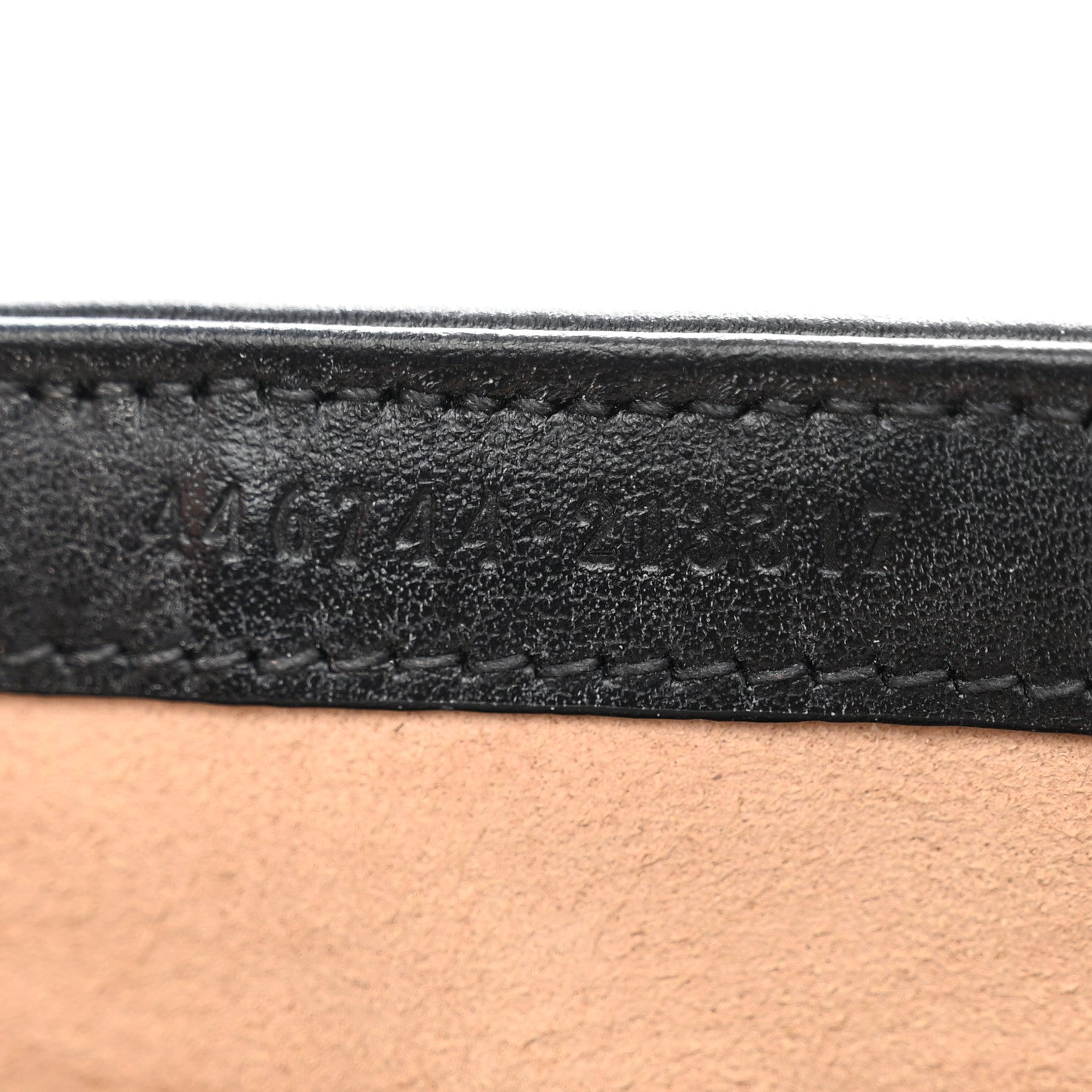 Gucci Calfskin Matelasse Aria Small GG Marmont Shoulder Bag Black 7 of 11