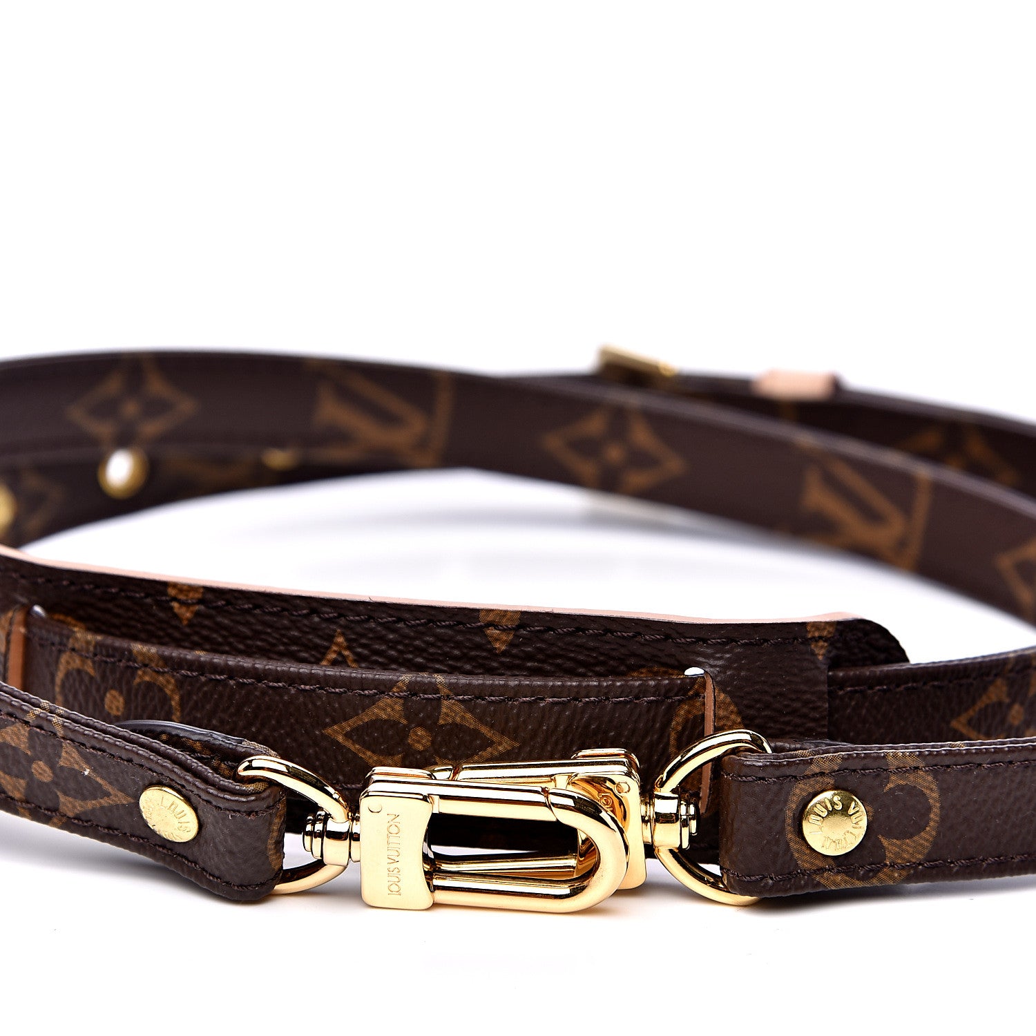 Louis Vuitton Monogram 16mm Adjustable Shoulder Strap 3 of 4