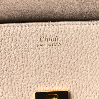 Chloe Grained Lambskin Drew Shoulder Bag Abstract White 6 of 10