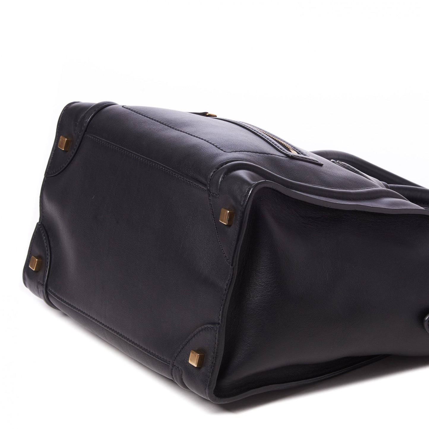 Smooth Calfskin Mini Luggage Black