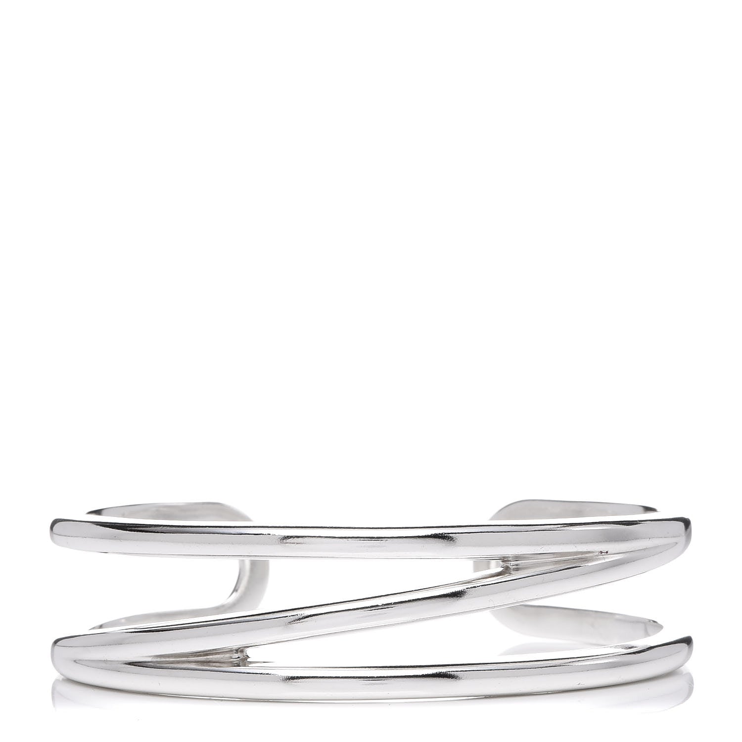 Tiffany Sterling Silver Zig Zag Cuff Bracelet 1 of 4