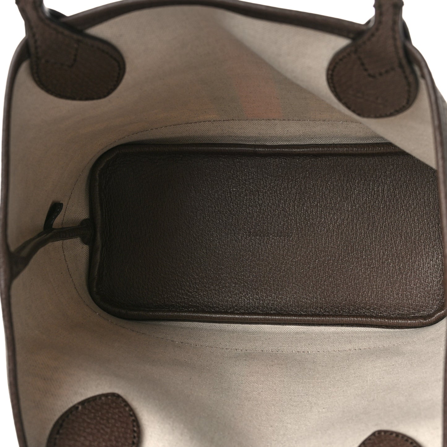 GG Supreme Monogram Textured Dollar Calfskin Web Small Ophidia Tote Beige Ebony New Acero
