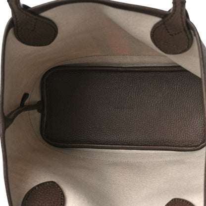 Gucci GG Supreme Monogram Textured Dollar Calfskin Web Small Ophidia Tote Beige Ebony New Acero 5 of 10