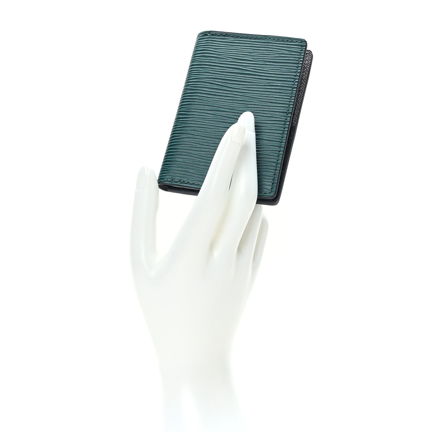 Epi Monogram Eclipse Pocket Organizer Deep Green